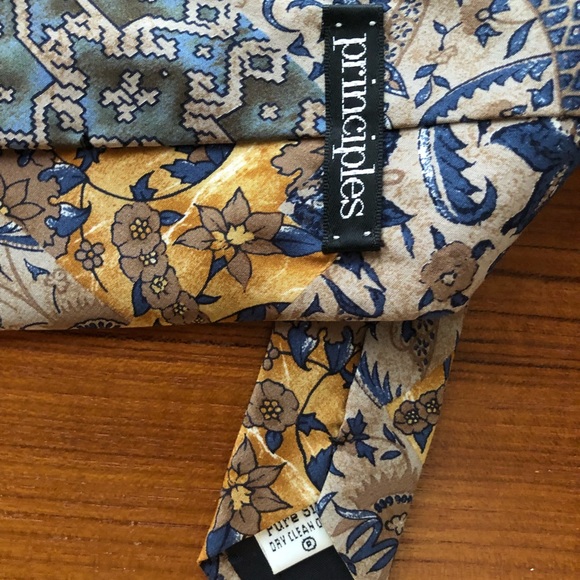 Silk Tie by Principles - Picture 2 of 2